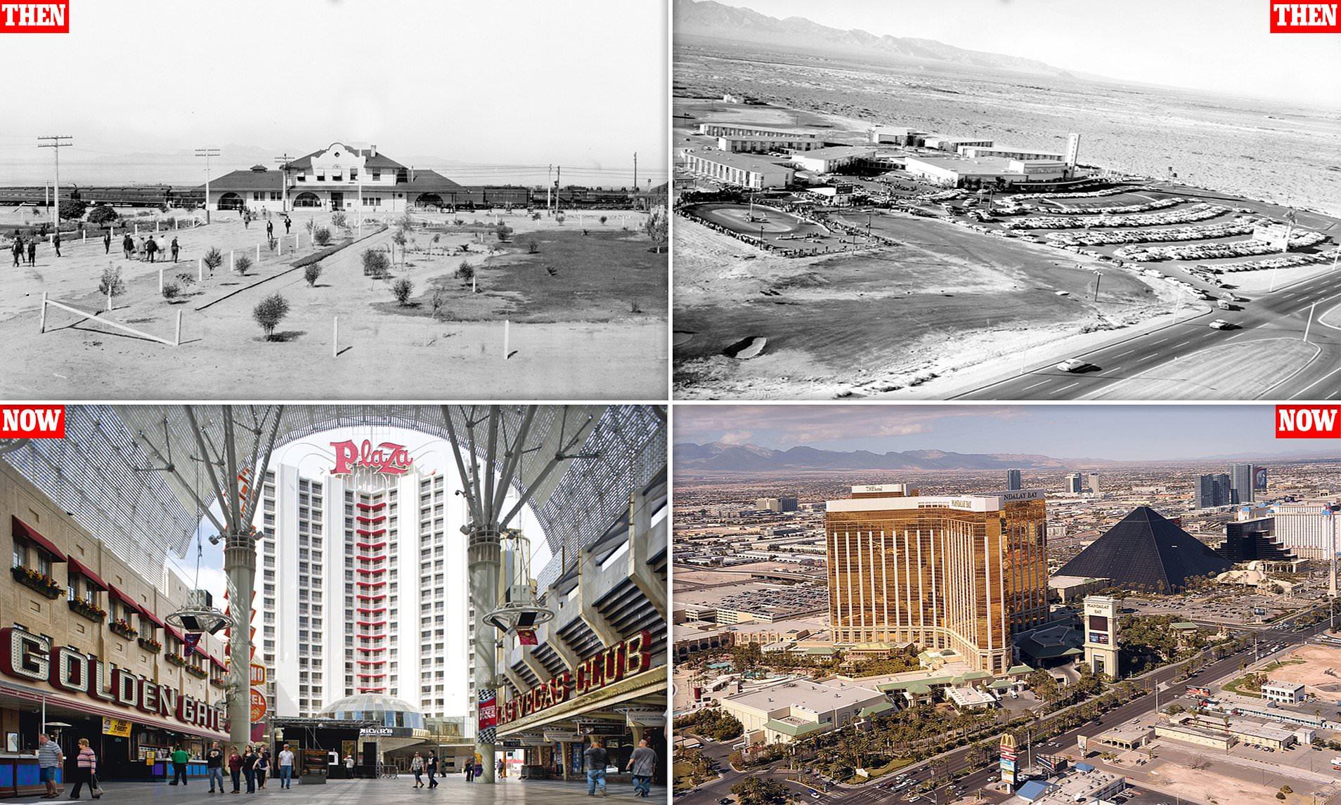 Las Vegas then and now: Book captures Sin City's evolution by ...