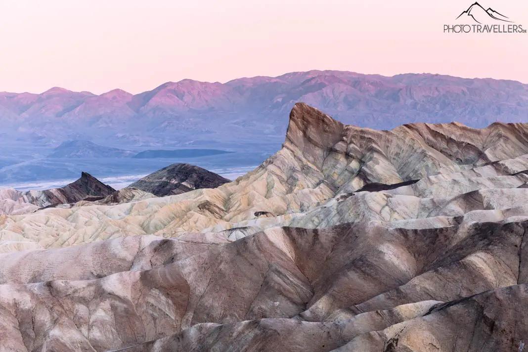 Der Zabriskie Point am Morgen
