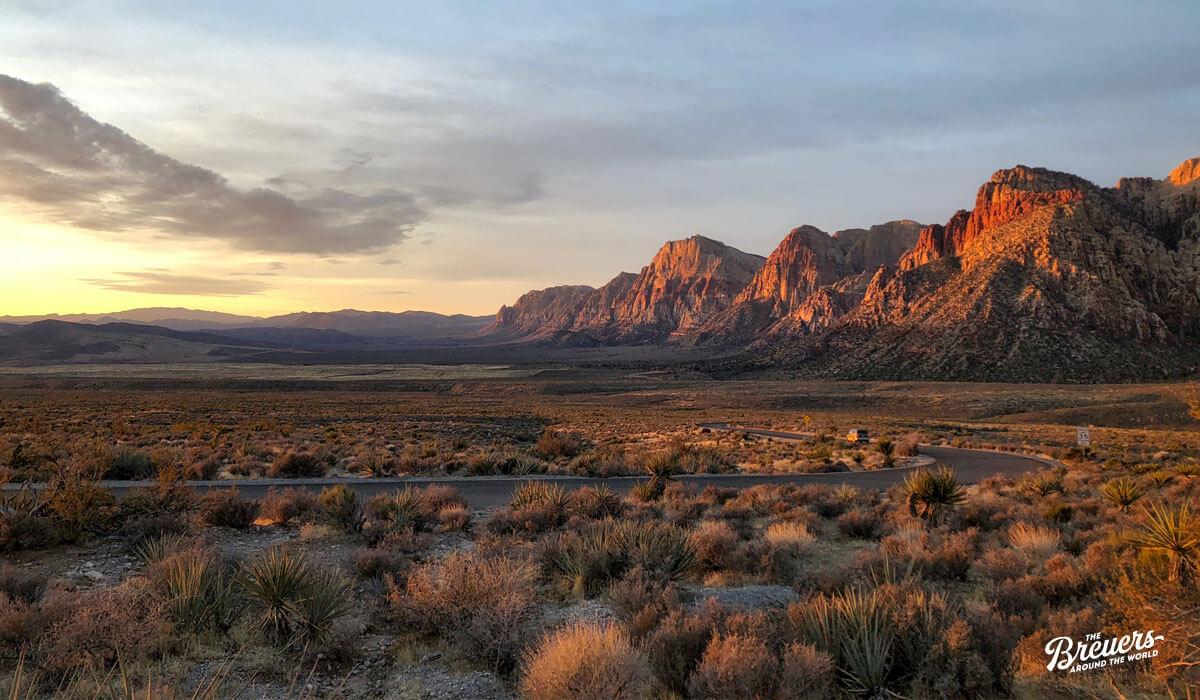 Red Rock Canyon Loop in der Nähe von Las Vegas