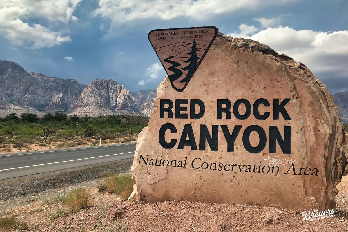 Red Rock Canyon vor Las Vegas