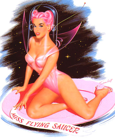 Flying Saucer Girl