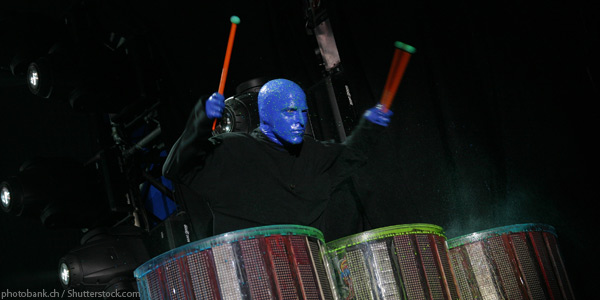 Blue Man Group Show Vegas